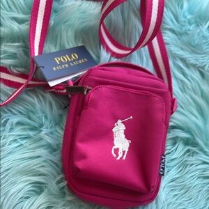 Polo by Ralph Lauren Pink Crossbody Bag